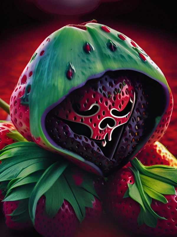 MORANGO SOMBRIO - BY IA