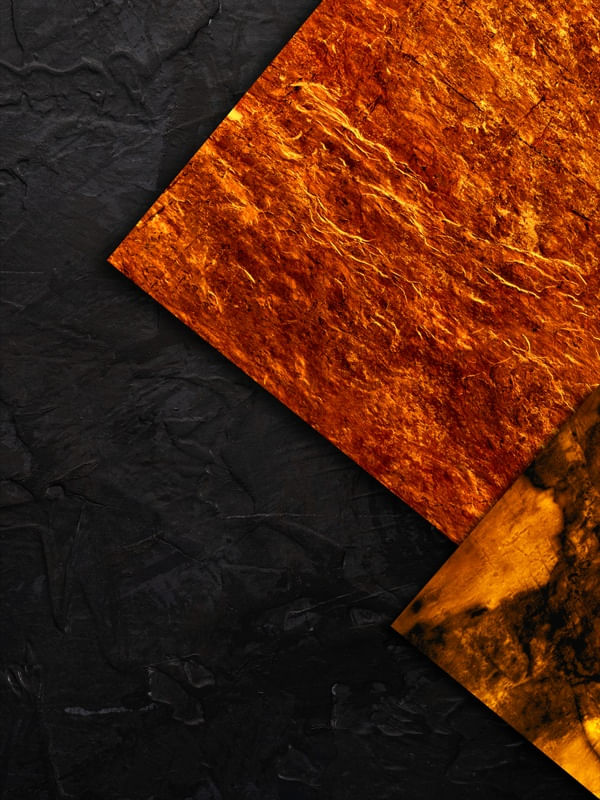 QUADRO DECORAIVO COLORIDO MARROM VERMELHO PRETO - ABSTRATO GEOMÉTRICO - 412A