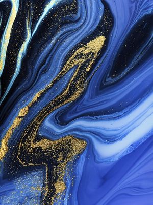 BLUE LIQUID BY AI