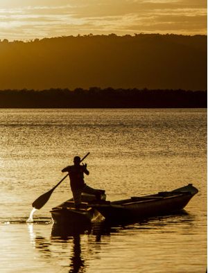 CANOA AO SOL