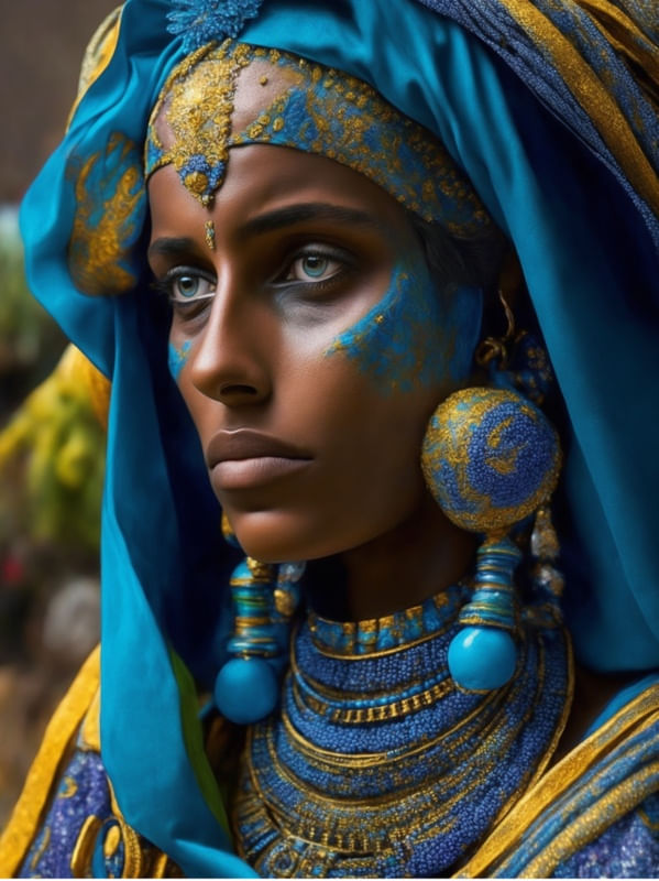 ETHIOPIAN WOMA BY AI
