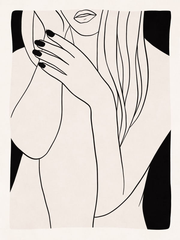 MINIMALIST WOMAN - BW02