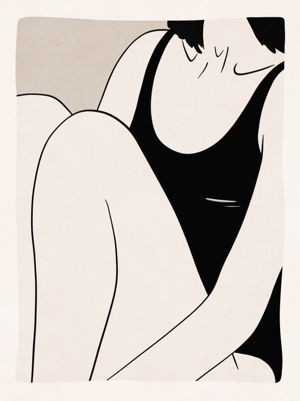 MINIMALIST WOMAN - BW03