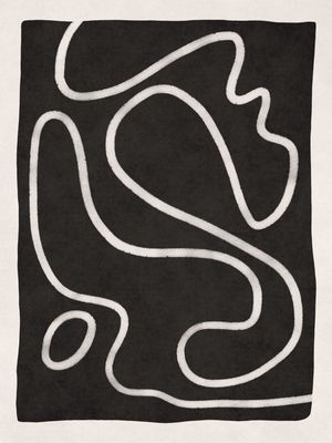 MINIMALIST ABSTRACT ART - BLACK 03