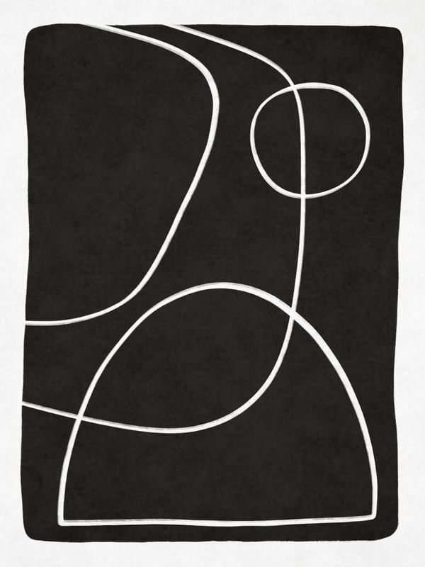 MINIMALIST ART - BLACK AND WHITE 03