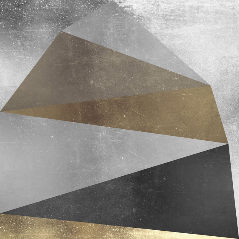 GEOMÉTRICO METAL E DOURADO 10