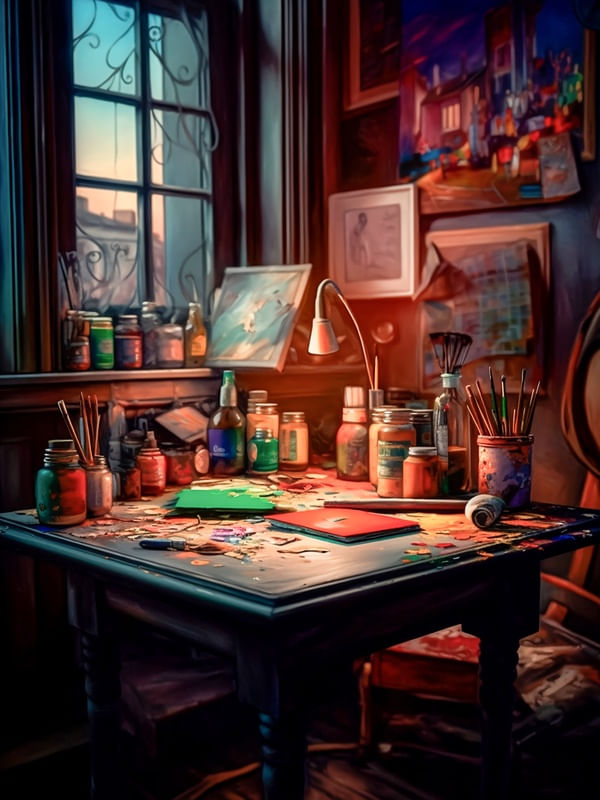 MESA DE PINTURA BY AI