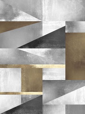 GEOMÉTRICO METAL E DOURADO 16