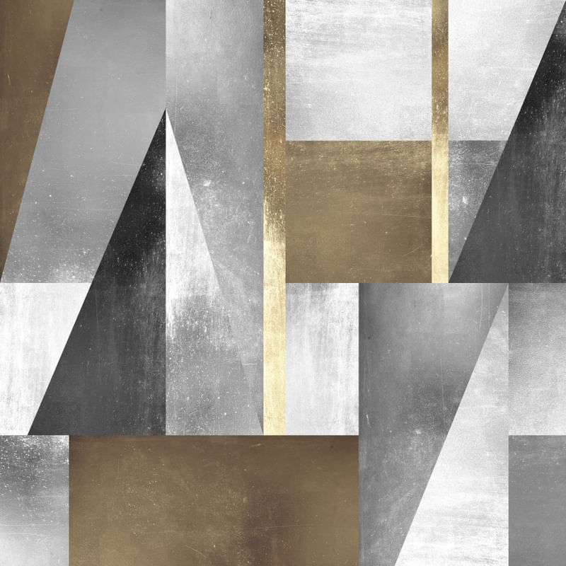 GEOMÉTRICO METAL E DOURADO 17