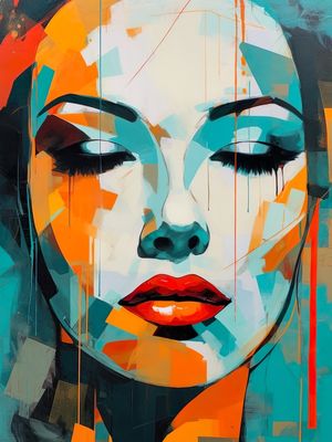 WOMAN ABSTRACT 6 - BY IA