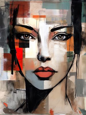 WOMAN ABSTRACT 5 BY IA