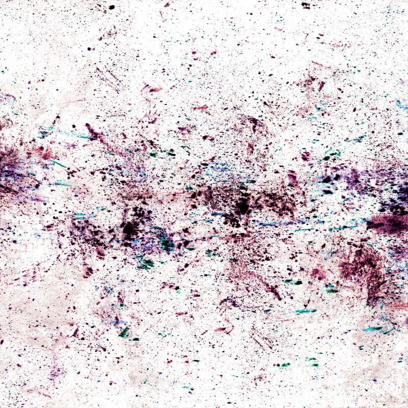 URBAN SPLATTER 2 ROXO QUADRADO - ABSTRATO URBANO GRAFITE MINIMALISTA ORGANICO PINTURA