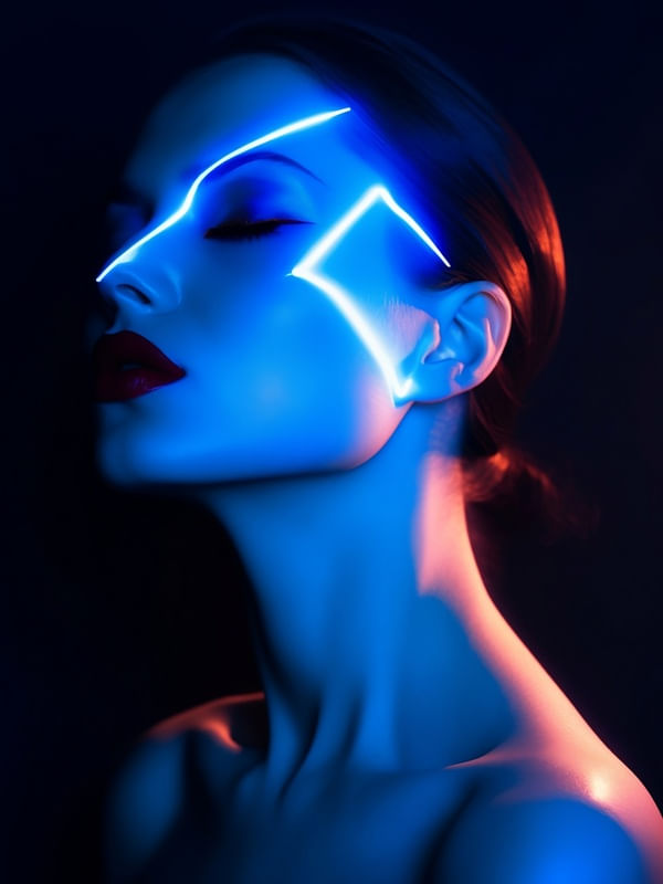 LIGHT BLUE BY AI