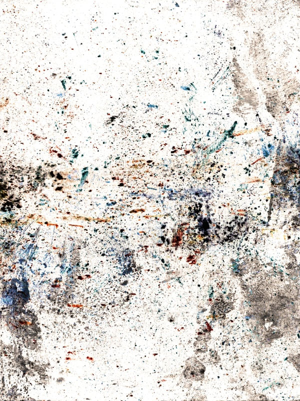 URBAN SPLATTER 1 MULTI - ABSTRATO URBANO GRAFITE MINIMALISTA ORGANICO PINTURA