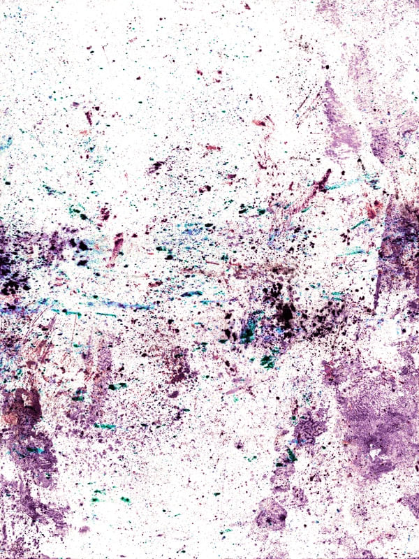 URBAN SPLATTER 1 ROXO - ABSTRATO URBANO GRAFITE MINIMALISTA ORGANICO PINTURA