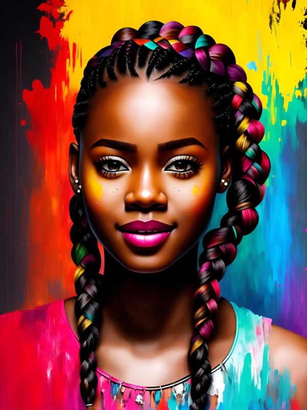MENINA GRAFFITI