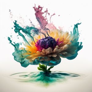 COLORFUL FLOWER 2 BY IA