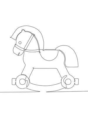 CAVALINHO - LINE ART