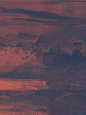 MOUNTAIN AND TEXTURES II