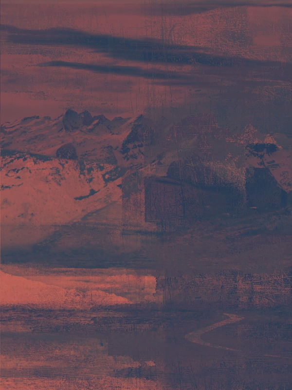 MOUNTAIN AND TEXTURES II