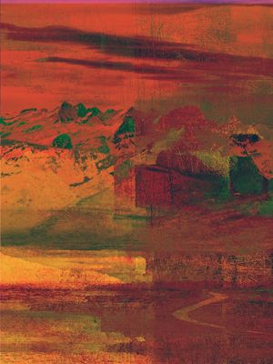 MOUNTAIN AND TEXTURES I