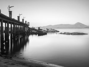 UM PÍER EM FLORIANOPOLIS