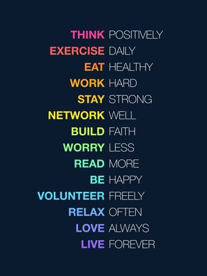 THINK POSITIVELY