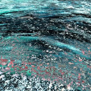 CRASH COURSE 2 CERCETA ESMERALDA - ABSTRATO OCEANO COLORIDO MARE TEXTURIZADO PINTURA