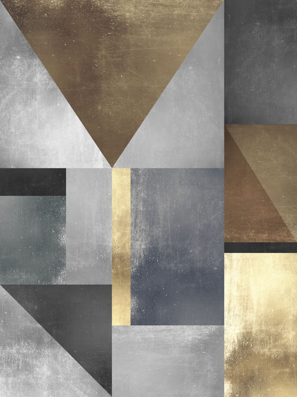 GEOMÉTRICO METAL E DOURADO 18