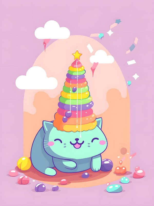 FESTA DO GATINHO BY AI