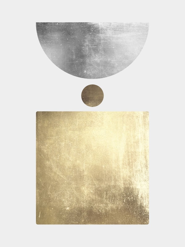GEOMÉTRICO METAL E DOURADO 21
