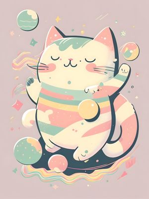 GATINHO FELIZ BY AI