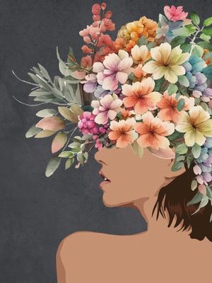 FLORAL WOMAN 1