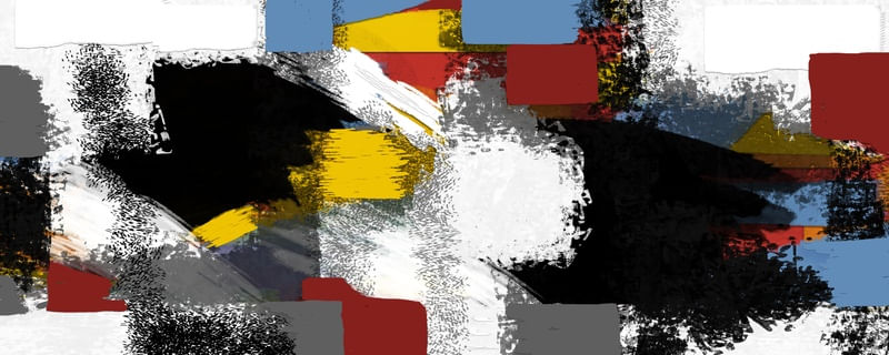 ABSTRATO INTERROGAÇÕES 06 ARTISTA GLORIA RIMES