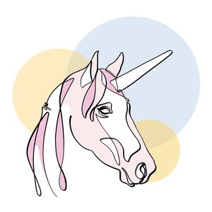 UNICÓRNIO LINHA ÚNICA