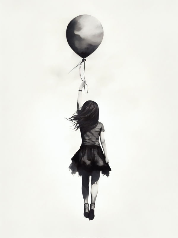 OS SONHOS DE MENINA E O BALÃO BY AI