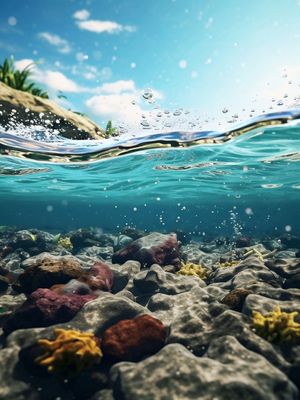 NO FUNDO DO MAR BY AI