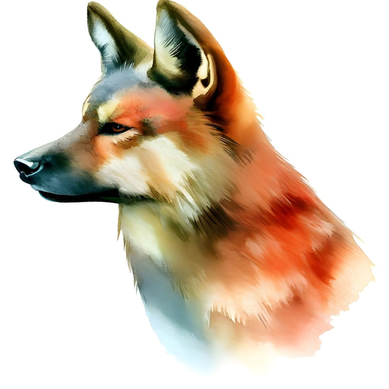 LOBO GUARA BY AI