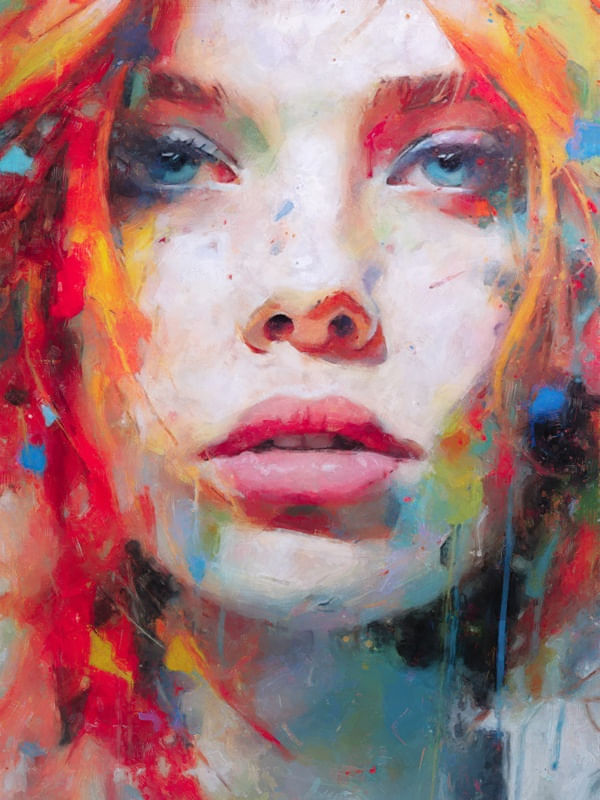 RETRATO DE UMA MULHER RUIVA