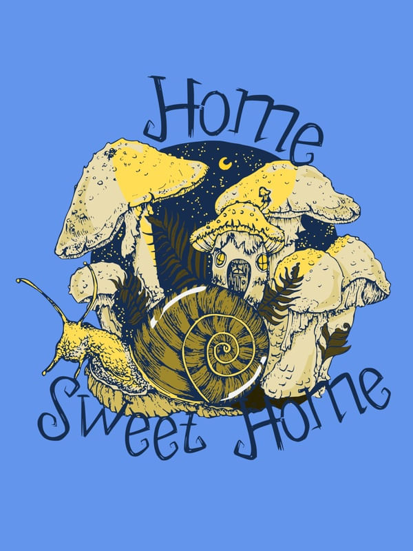 HOME SWEET HOME BLUE