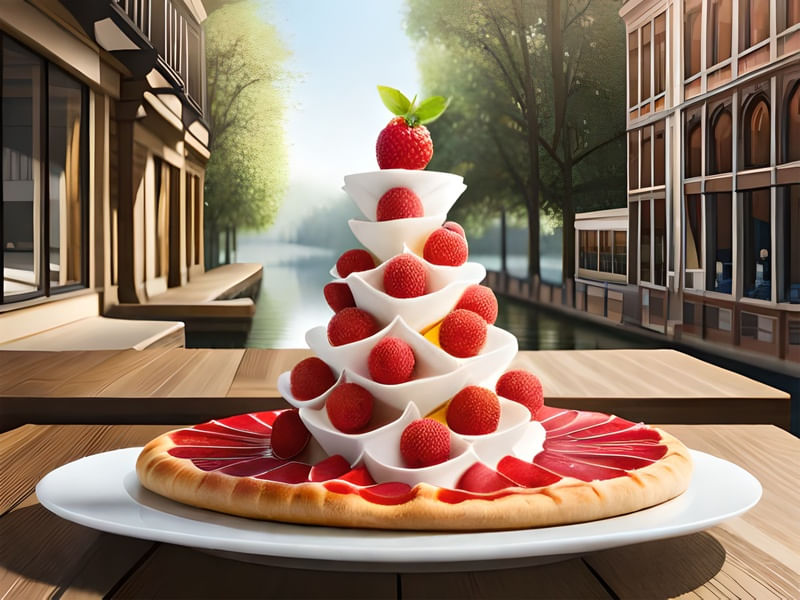 PIZZA COM SORVETE BY IA