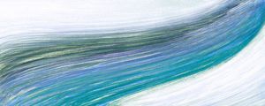 DRIFT CERCETA LAVANDA BRANCO PANORAMICO - ABSTRATO ORGANICO ONDAS OCEANO FLUXO PINTURA