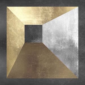 GEOMÉTRICO CINZA E OURO 29