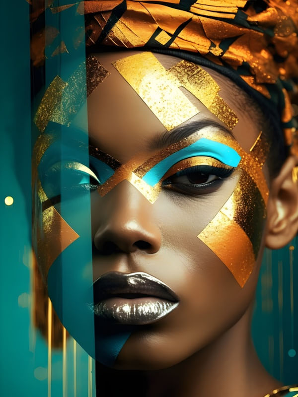 BELEZA COSMOPOLITA AFRICANA III BY AI