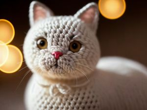 YARN CROCHET CAT 2 - BY IA