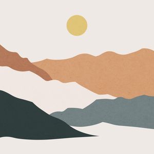 PAISAGEM AQUARELA MINIMALISTA 44