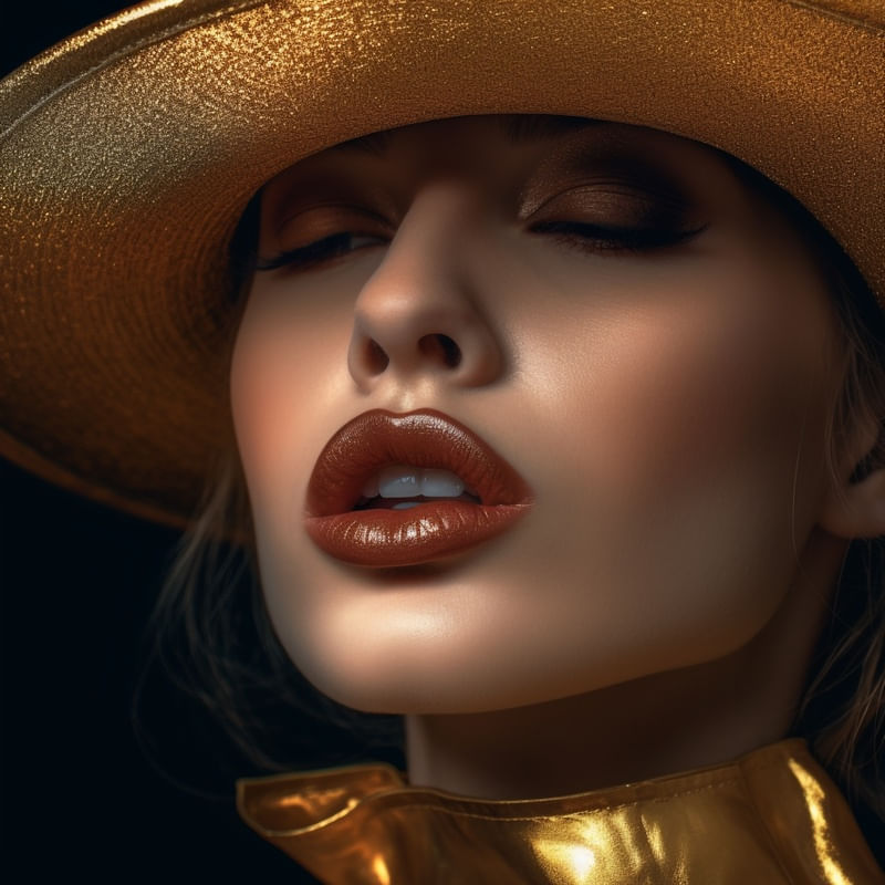 GAROTA DE OURO BY AI