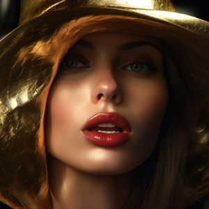 GAROTA GOLD 2 BY AI
