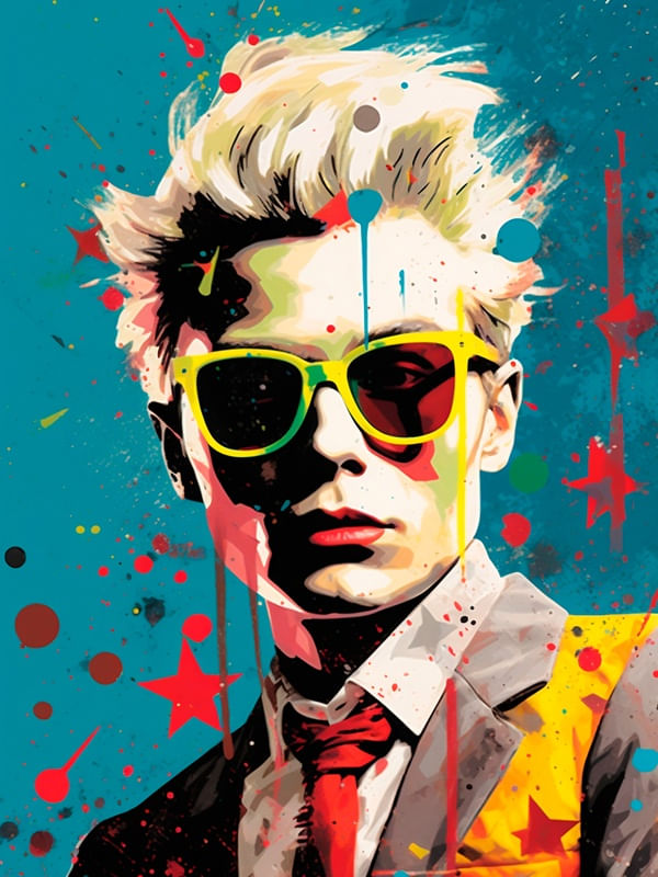 POPART MAN STYLE BY AI