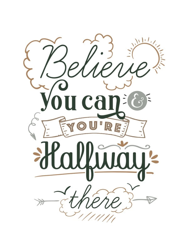 BELIEVE POSTER
